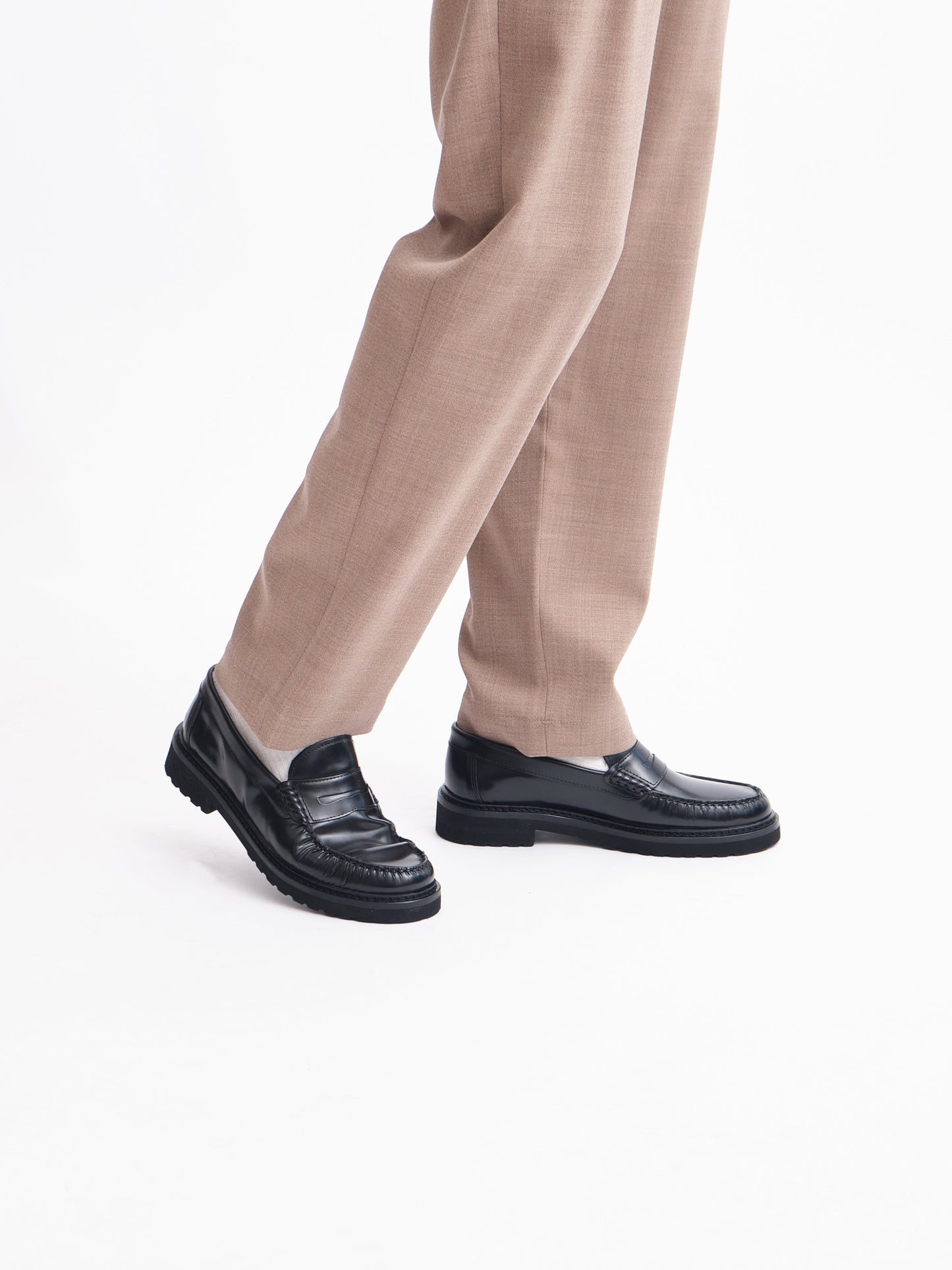 Lightweight Loafer | Black Polido