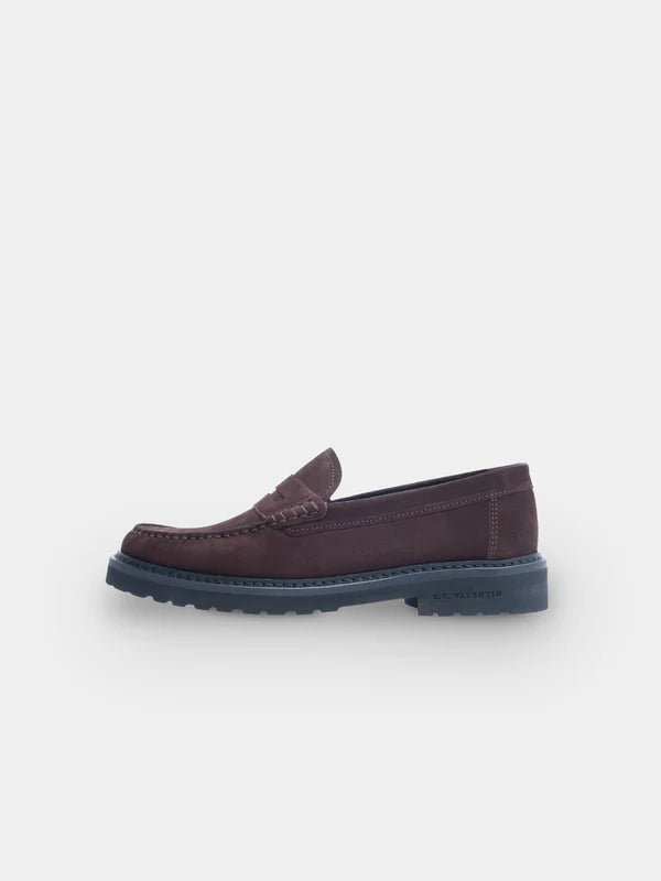 Leichter Loafer | Braunes Wildleder