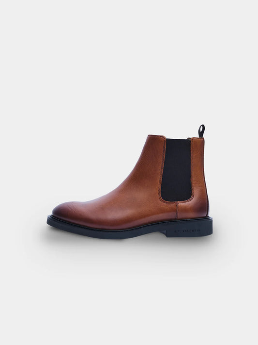 Classic Chelsea Boot | Cognac Pull Up Leather