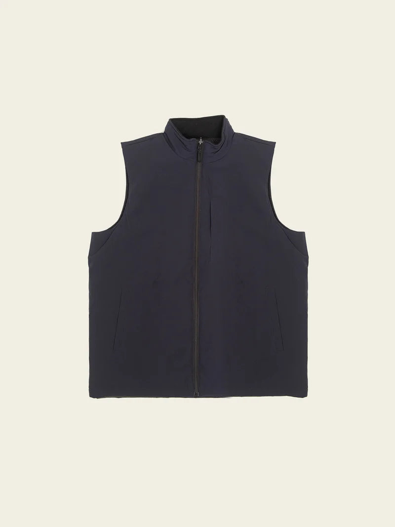 Technical Reversible Vest | Navy/Black