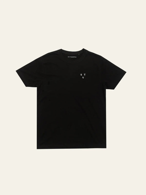 Heavyweight Organic Logo Tee | Black