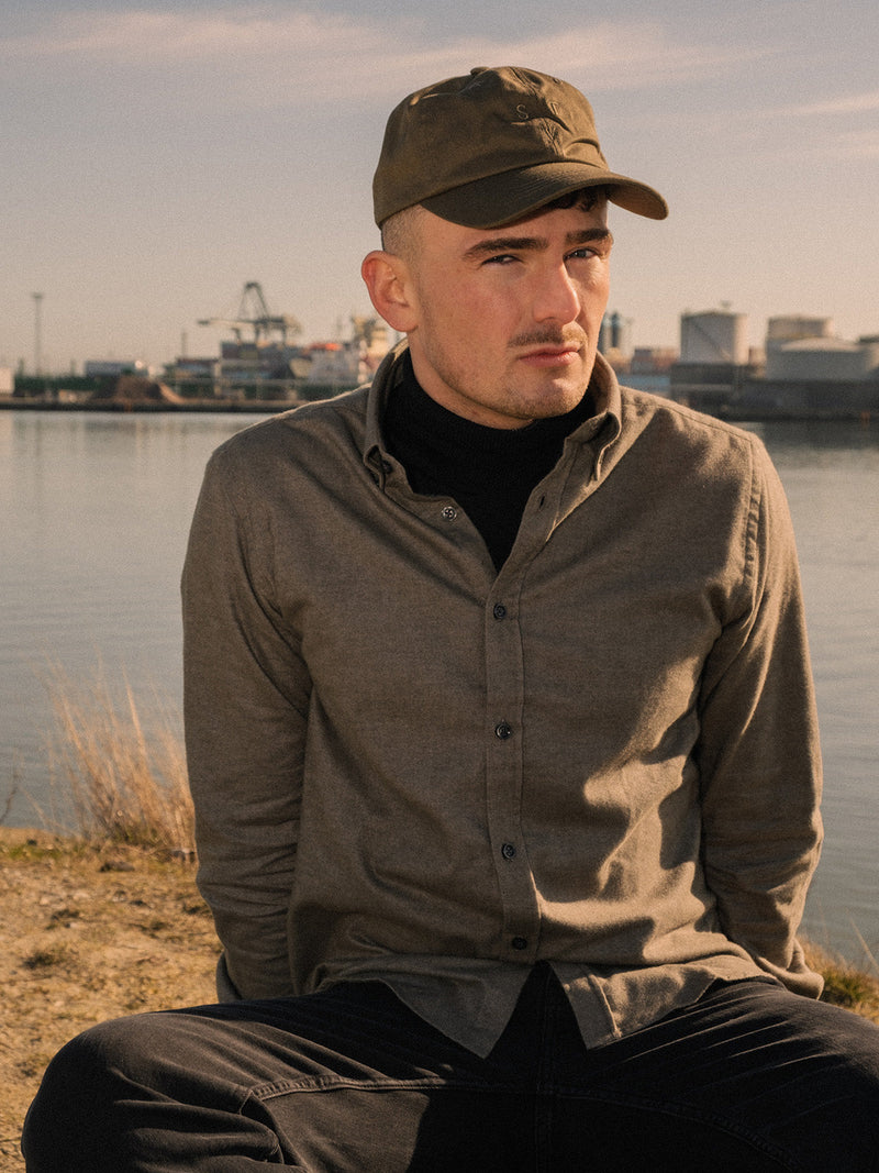 Ultra Soft Flannel Shirt | Stone Green
